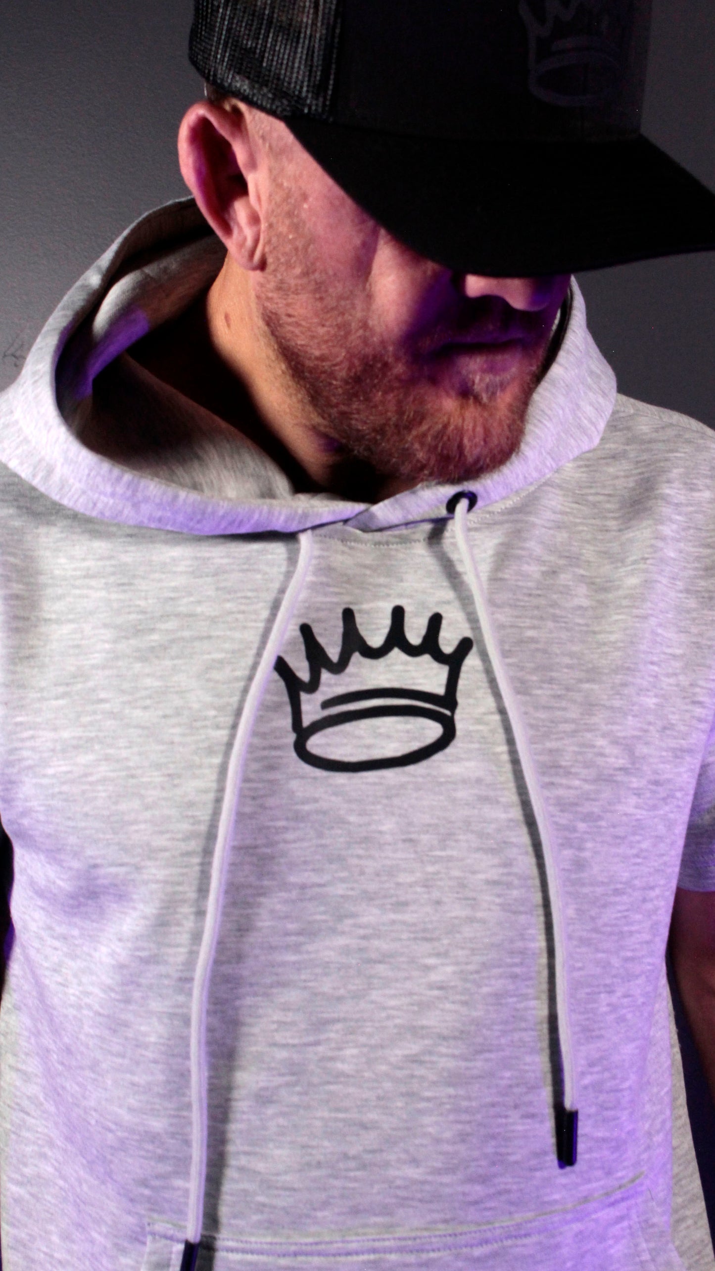 Victor Over Victim Short Sleeve Hoodie V2