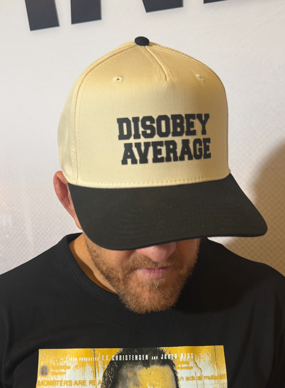 Disobey Average 5 Panel Solid Hat