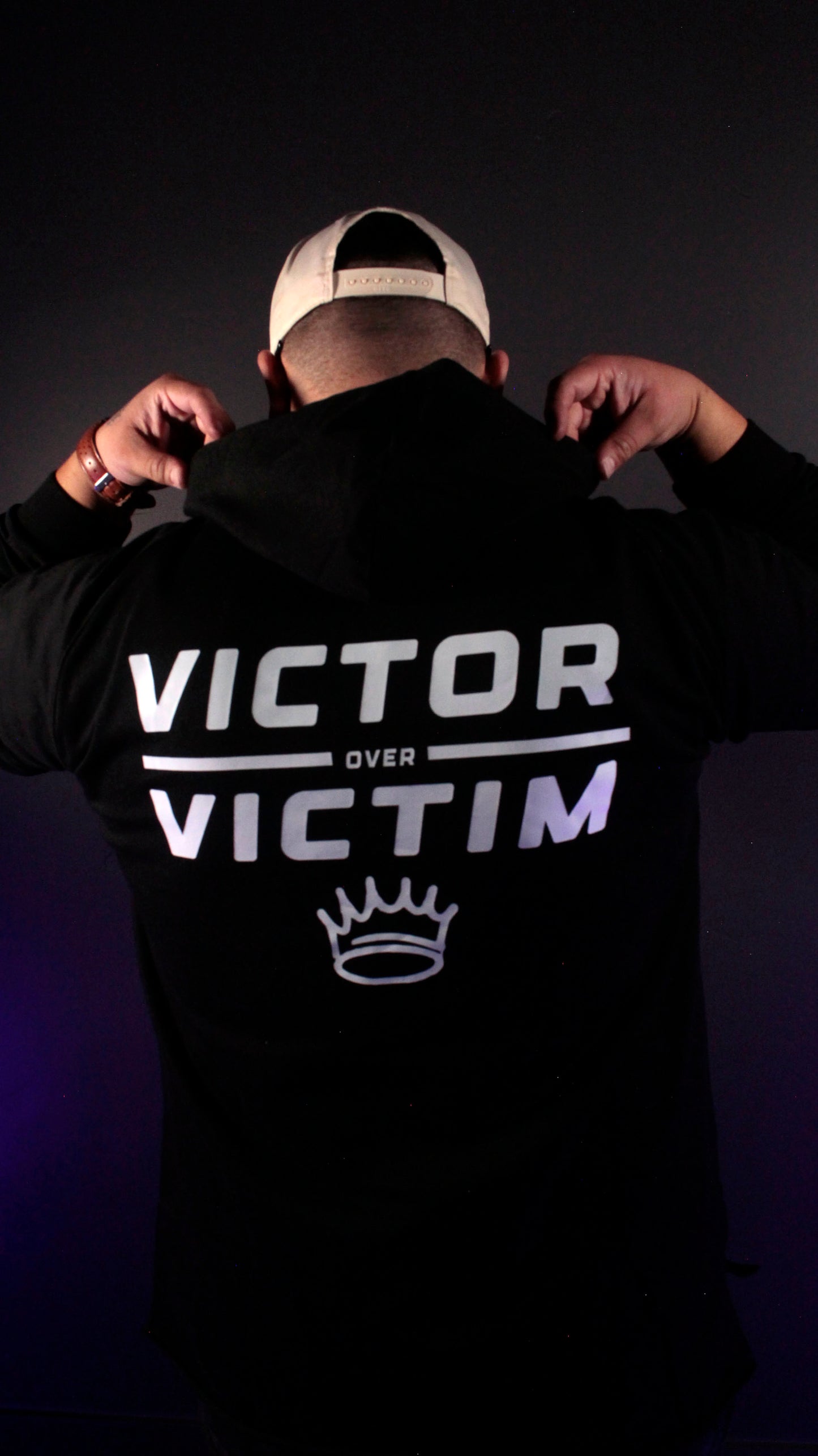 Victor Over Victim Street Hoodie